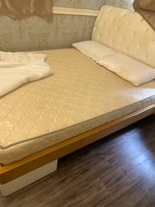 ikea queen size bed with drawer