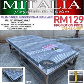 Tilam Single Rebond Foam Berkualiti | Tilam Murah