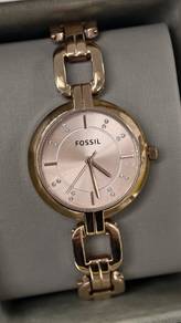 Fossil Kerrigan Three-Hand Rose Gold-Tone Stainles