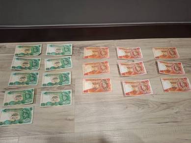 80s . collection limited Ringgit Currency