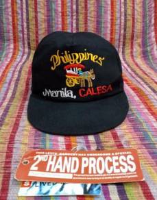 Vintage cap topi Philippines,MANILA CALESA 80s