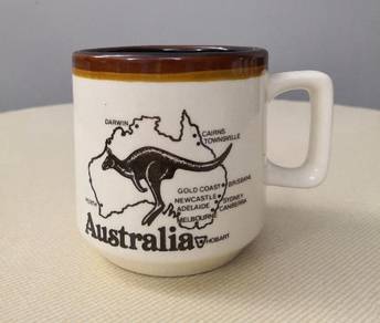 Australia mug made in Taiwan