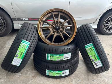 Rim baru package tayar 15 inch mugen mf10 jazz gm6