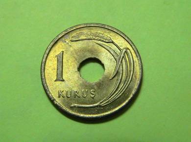 Turkey 1 Kurus 1948 (UNC) [Kod : A0514]