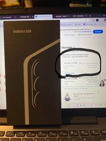 Samsung S26 256GB Black