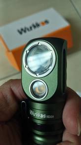Wurkkos HD20 Green Side Camping Flashlight