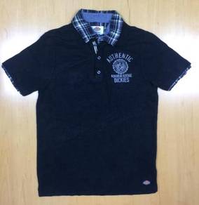 Dickies Double Collar Black Tee Used