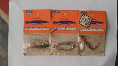 Snakehead weighted hook rig