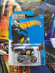 Hotwheels Honda Monkey Z50 Yellow