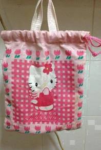 Hello Kitty Cloth Pouch Bag