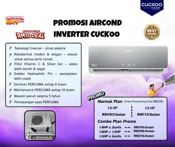 Aircond Ansuran Bulanan Cuckoo QL173