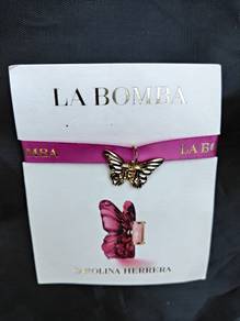 Carolina Herrera La Bomba Gold Butterfly Charm