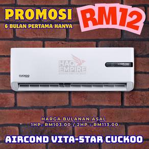 bayaran bulanan aircond Fujiaire 1.5hp