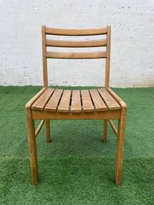 YE61A Kerusi Makan Kayu Wooden Dining Chair