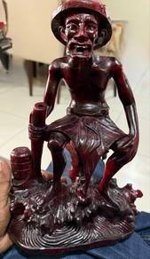 wooden Art Old Farmer