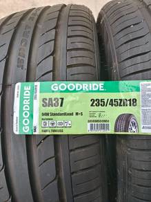 Tyre tire THAILAND 235 45 18 235/45/18 bunga 99%