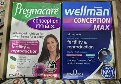 Vitabiotics Pregnacare & Wellman Conception Max