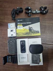 Insta360 X3 w/ Motorcycle Bundle & Accessories