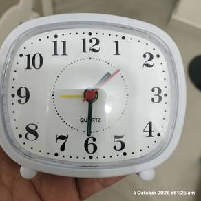 borong clock table brand new , jam meja baru  , 