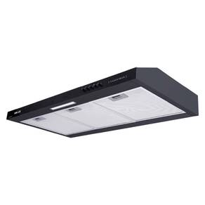 Milux 3ft Cooker Hood (Black, 1000m³/hr) MHSS431