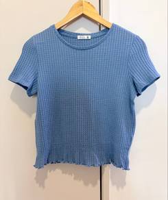 P&Co short sleeve knitted top