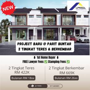 2-storey Terraced House For Sale in Parit Buntar,PRK