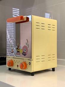 Mini Oven 15L Set Baru Portable New Boleh Swap