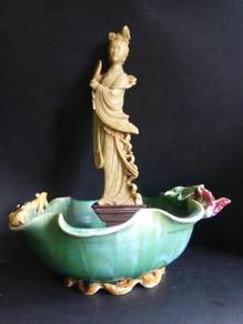 TRULY RARE & UNIQUE vintage soapstone artifact -