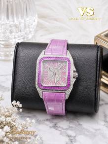 Cartier Santos 100/33mm Diamonds 💎 (Full Set)