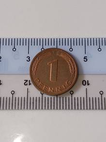1984 1pfennig Germany coin