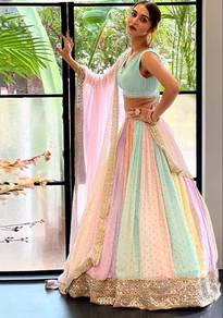 Rainbow Colour Lehenga