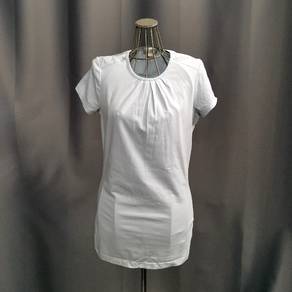 Burberry Women's Shoulder Patch Babby Blue Tee