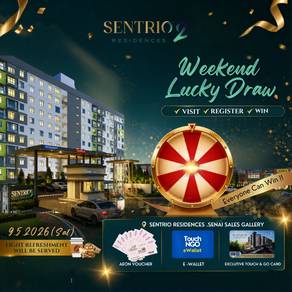 Service Residence in Sentrio Residences @ Senai
