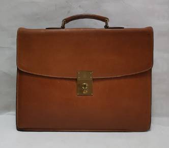 MARK CROSS "NEW YORK" Messenger Briefcase Bag Vint