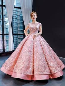 Pink princess wedding bridal dress gown RB1278