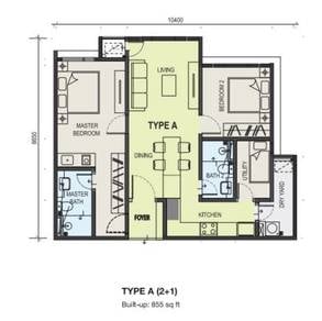 Service Residence For Rent in The Nest Residence @ Genting Klang