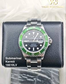 Rolex Submariner Kermit 16610LV 40mm steel bezel