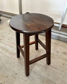 Small Dark Brown Stool
