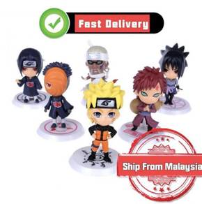 Anime Naruto sasuke Figure 6pcs Set Figurine PVC
