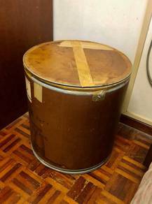 Big Storage Drums (1970s) Height 21 inches