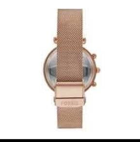 Hybrid Smartwatch Carlie Rose Gold-Tone Stainless 