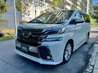 Toyota Vellfire ZA in Old Klang Road, KUL