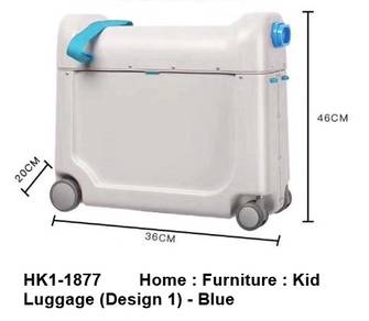 Children Boys Girls Sit Luggage Kabin Budak