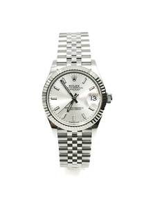 New Rolex Datejust 31 Silver Index 278274