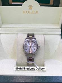 Rolex Datejust Silver Concentric Dial 26mm 179160