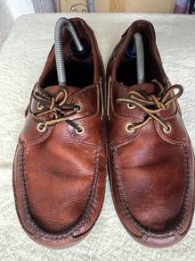 Hush Puppies Genuine Leather Loafer Shoes 9.5UK