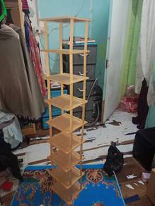 rak kasut 9 tingkat
