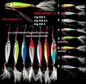 Jigpara premium slow jig free hooks