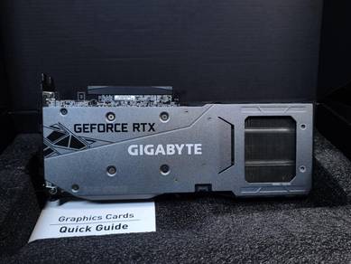 GIGABYTE RTX 3060Ti Gaming OC 8GB Triple fan GPU