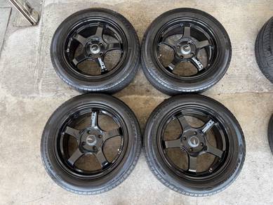 Rim advan gt 15 inch myvi bezza axia flx blm